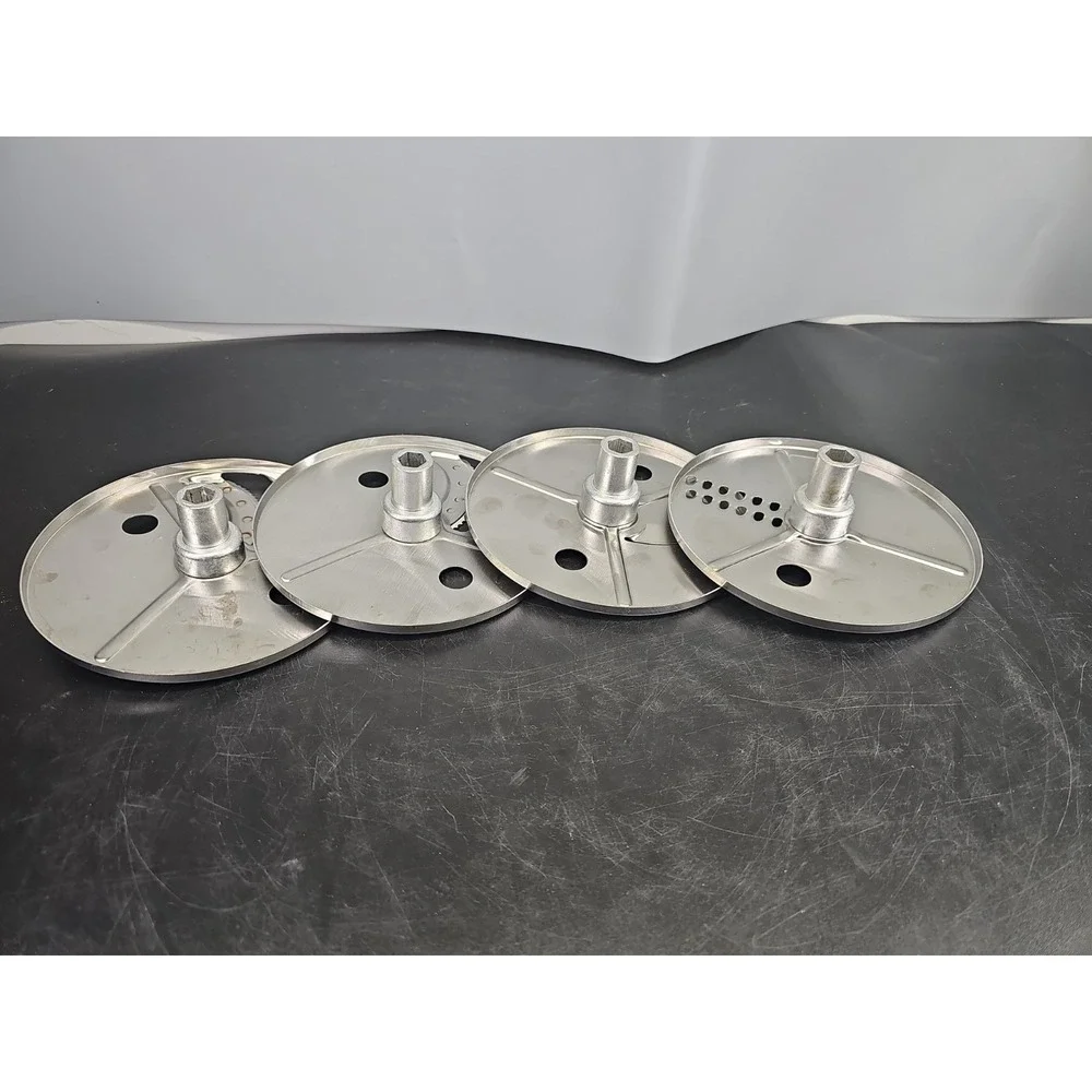 4 Vintage Waring Commercial Food Processor Model 31FP58 Blades